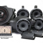 MB Quart - Polaris RZR (2014-current) 5 Speaker 800W Stage 5 Audio System - Integrates with Ride Command - Black