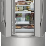 Package - Frigidaire - 27.8 Cu. Ft. French Door Refrigerator - Stainless steel + 3 more items