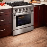Thor Kitchen - 4.2 cu. ft. Slide-In Professional Gas Range in Stainless Steel - Stainless steel