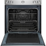 KitchenAid - 5.8 Cu. Ft. Self-Cleaning Slide-In Gas Convection Range - Stainless steel