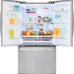 Package - LG - 27.7 Cu. Ft. French Door Smart Refrigerator with External Ice and Water - Stainless steel + 3 more items