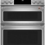 Café - 6.7 Cu. Ft. Self-Cleaning Slide-In Double Oven Dual Fuel Convection Range, Customizable - Stainless steel