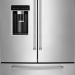 KitchenAid - 23.8 Cu. Ft. French Door Counter-Depth Refrigerator - Stainless steel