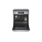 Bosch - Benchmark Series 4.6 cu. ft. Slide-In Electric Induction Range with Self-Cleaning - Stainless steel