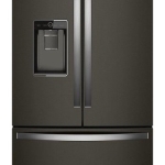 Whirlpool - 23.8 Cu. Ft. French Door Counter-Depth Refrigerator - Black Stainless Steel