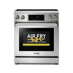 Thor Kitchen - 4.55 Cu. Ft. Freestanding Electric Range with Self Cleaning - Silver