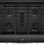 Whirlpool - 5.8 Cu. Ft. Slide-In Gas Convection Range with Self-Cleaning with Air Fry with Connection - Stainless steel