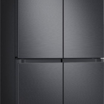 Dacor - 22.8 Cu. Ft. 4-Door Flex French Door Counter Depth Refrigerator with Dual Reveal Doors and FlexZone™ - Graphite Stainless Steel