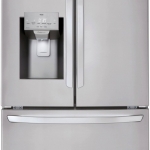 Package - LG - 27.7 Cu. Ft. French Door Smart Refrigerator with External Ice and Water - Stainless steel + 3 more items