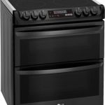 LG - 7.3 Cu. Ft. Smart Slide-In Double Oven Electric True Convection Range with EasyClean and 3-in-1 Element - Black
