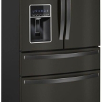 Whirlpool - 26.2 Cu. Ft. 4-Door French Door Refrigerator - Black Stainless Steel