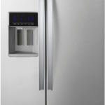 Package - Whirlpool - 20.6 Cu. Ft. Side-by-Side Counter-Depth Refrigerator - Stainless steel + 3 more items