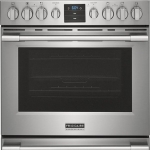 Frigidaire - Professional 5.4 Cu. Ft. Freestanding Oven Electric True Convection Range - Stainless steel