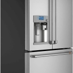 Café - 27.8 Cu. Ft. French Door Refrigerator with Keurig Brewing System, Customizable - Stainless steel