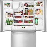 Package - Maytag - 24.7 Cu. Ft. French Door Refrigerator - Stainless steel + 3 more items
