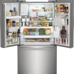 Package - Frigidaire - 27.8 Cu. Ft. French Door Refrigerator - Stainless steel + 3 more items