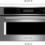 - 1.4 Cu. Ft. Built-In Microwave - Stainless steel