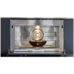 - M Series Contemporary 1.6 Cu. Ft. Drop-down Door Microwave Oven with Sensor Cooking - Black