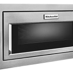  - 1.1 Cu. Ft. Built-In Low Profile Microwave with Slim Trim Kit - Stainless steel