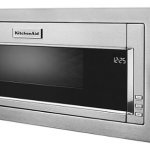 - 1.1 Cu. Ft. Built-In Low Profile Microwave with Slim Trim Kit - Stainless steel