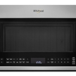 - Whirlpool - 4.8 Cu. Ft. Slide-In Electric Range and 1.9 Cu. Ft. Convection Over-the-Range Microwave with Air Fry Mode - Stainless steel