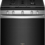- 5.0 Cu. Ft. Gas Range with Air Fry for Frozen Foods and 1.9 Cu. Ft. Convection Over-the-Range Microwave with Air Fry Mode - Stainless steel