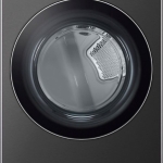  - 7.4 Cu. Ft. Stackable Smart Electric Dryer with TurboSteam - Black Steel