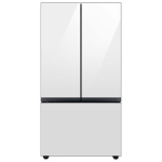 - Bespoke 30 cu. ft 3-Door French Door Refrigerator with AutoFill Water Pitcher - White Glass