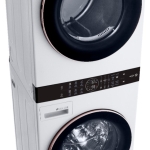  - 4.5 Cu. Ft. HE Smart Front Load Washer and 7.4 Cu. Ft. Electric Dryer WashTower with Built-In Intelligence - White