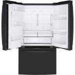  - 22.1 Cu. Ft. French Door Counter-Depth Refrigerator - Black Slate