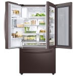  - 27.8 Cu. Ft. French Door Fingerprint Resistant Refrigerator with Food Showcase - Tuscan Stainless Steel