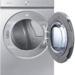  - Bespoke 7.6 cu. ft. Ultra Capacity Electric Dryer with AI Optimal Dry and Super Speed Dry - Silver Steel