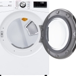  - 7.4 Cu. Ft. Stackable Smart Electric Dryer with Steam and Built-In Intelligence - White