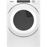  - 7.4 Cu. Ft. Stackable Electric Dryer with Wrinkle Shield Option - White