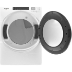  - 7.4 Cu. Ft. Stackable Electric Dryer with Wrinkle Shield Option - White