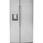 - 25.3 Cu. Ft. Side-by-Side Refrigerator with LED Lighting - Stainless steel