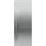 - 13 1/2 Cu. Ft. Bottom-Freezer Counter-Depth Refrigerator - Stainless steel