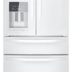  - 24.5 Cu. Ft. 4-Door French Door Refrigerator - White