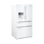  - 24.5 Cu. Ft. 4-Door French Door Refrigerator - White