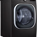  - 7.4 Cu. Ft. Stackable Smart Electric Dryer with Steam and Built-In Intelligence - Black Steel