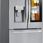  - 26 Cu. Ft. French Door-in-Door Smart Refrigerator with Dual Ice Maker and InstaView - Stainless steel