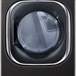  - 7.4 Cu. Ft. Stackable Smart Electric Dryer with Steam and Built-In Intelligence - Black Steel