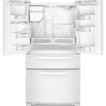  - 24.5 Cu. Ft. 4-Door French Door Refrigerator - White