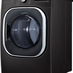  - 7.4 Cu. Ft. Stackable Smart Electric Dryer with Steam and Built-In Intelligence - Black Steel