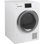  - 4.1 Cu. Ft. Stackable Smart Electric Dryer with Ventless Drying - White