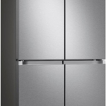  - 23 cu. ft. 4-Door Flex French Door Counter-Depth Refrigerator with WiFi, AutoFill Water Pitcher & Dual Ice Maker - Stainless steel