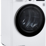  - 4.2 Cu. Ft. Stackable Smart Electric Dryer with Dual Inverter HeatPump - White