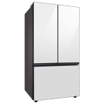 - Bespoke 30 cu. ft 3-Door French Door Refrigerator with AutoFill Water Pitcher - White Glass