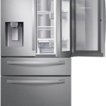 - 27.8 cu. ft. 4-Door French Door Refrigerator with Food Showcase - Stainless steel