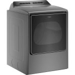  - 8.8 Cu. Ft. 35-Cycle Smart Capable Electric Dryer with Steam - Chrome Shadow